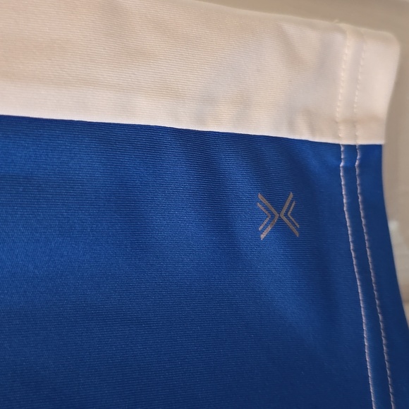 XERSION BOYS HUSKY BLUE AND WHITE SHORT SLEEVE ATHLETIC SHIRT SIZE LARGE 14/16 H - Picture 6 of 12